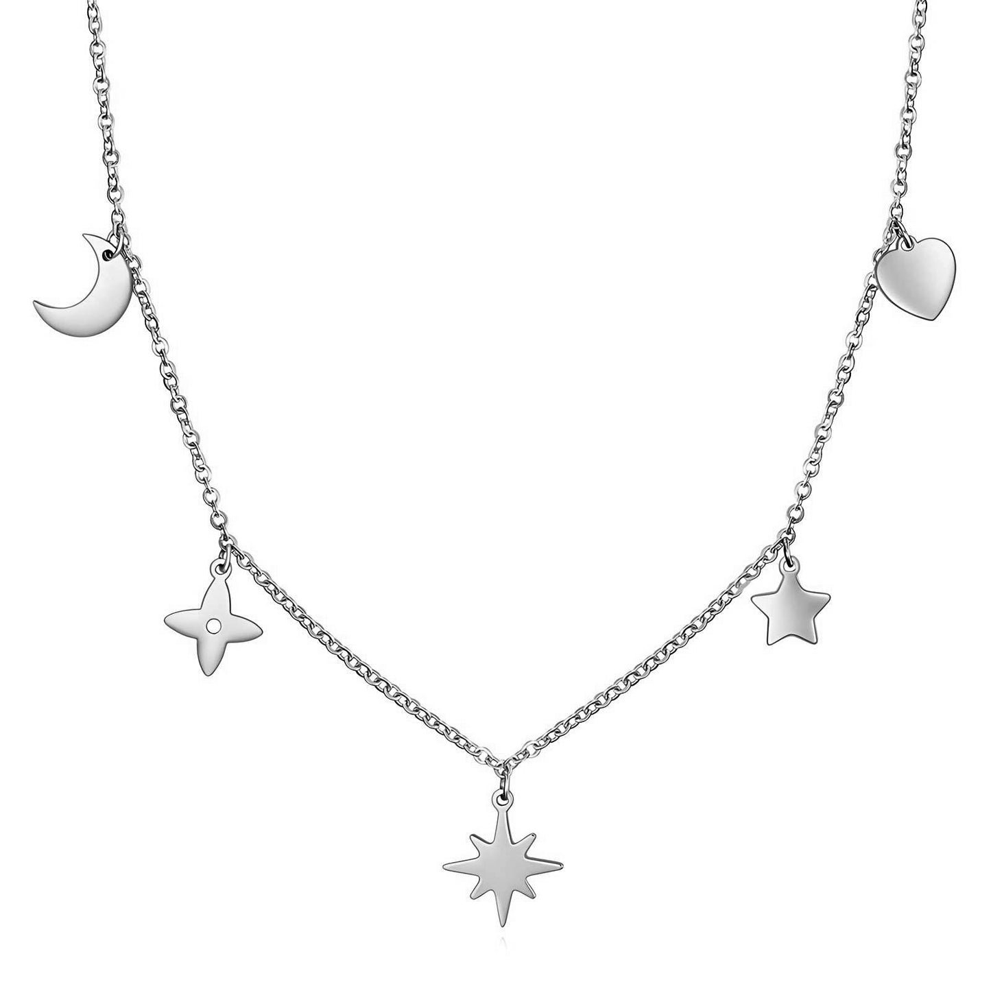 Stainless steel Star necklace