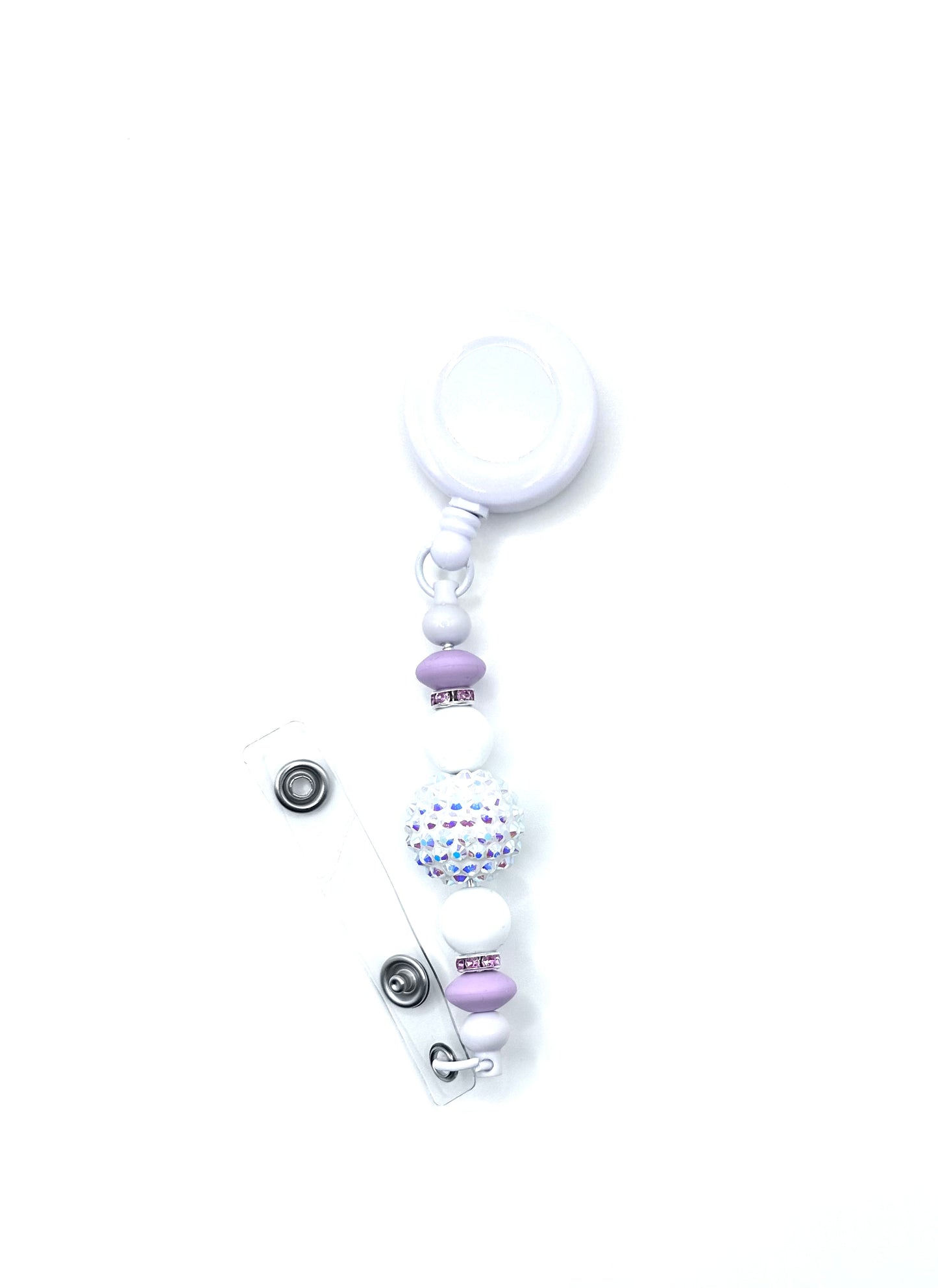 Beaded Name Badge Reel