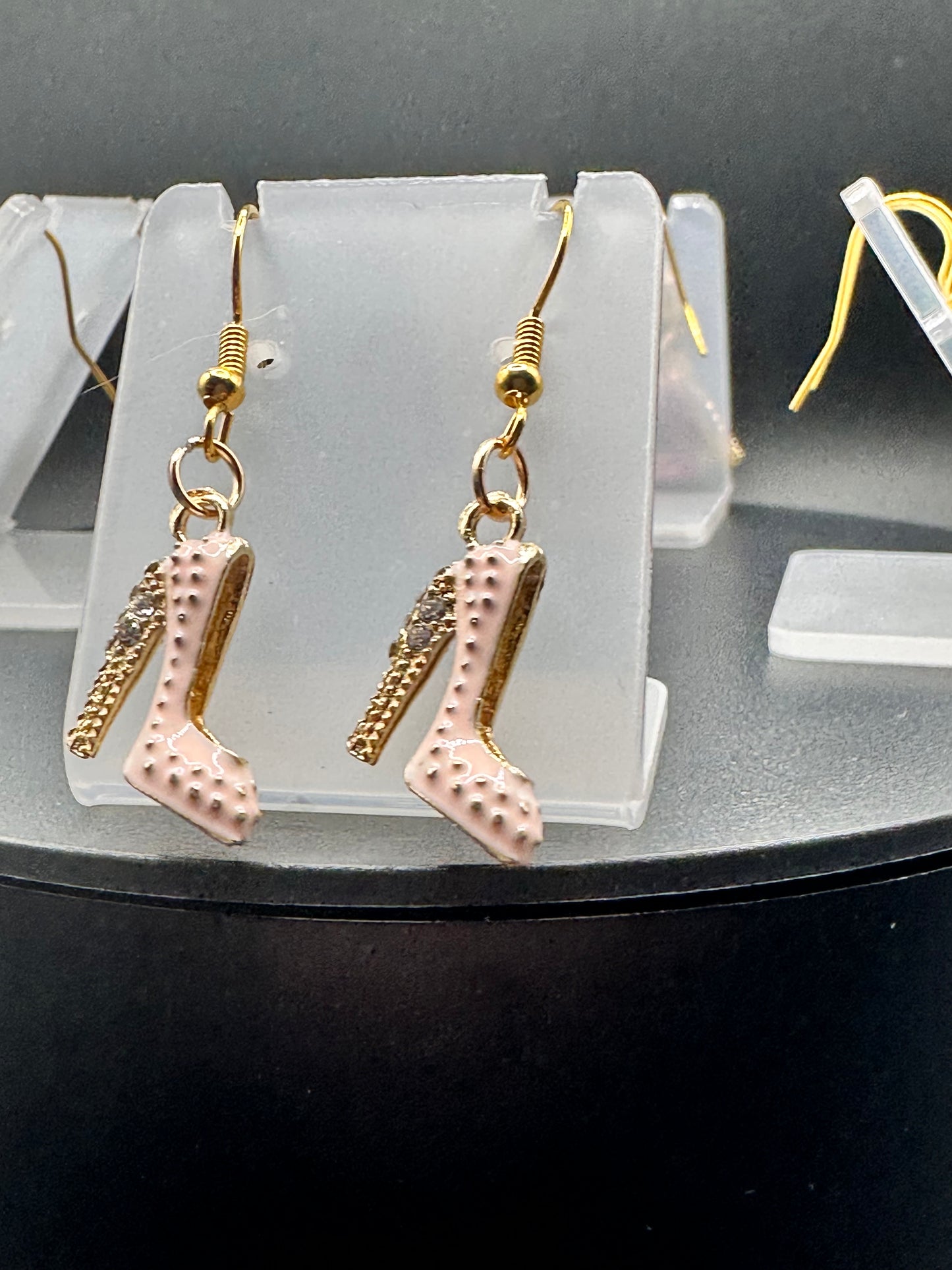 High Heel Dangle Earrings
