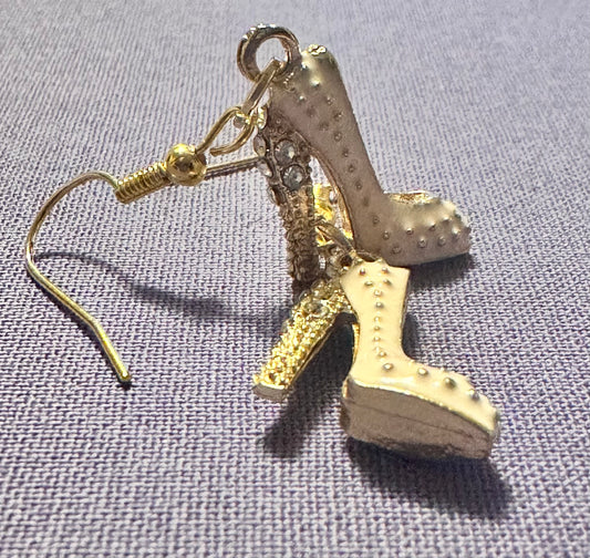 High Heel Dangle Earrings
