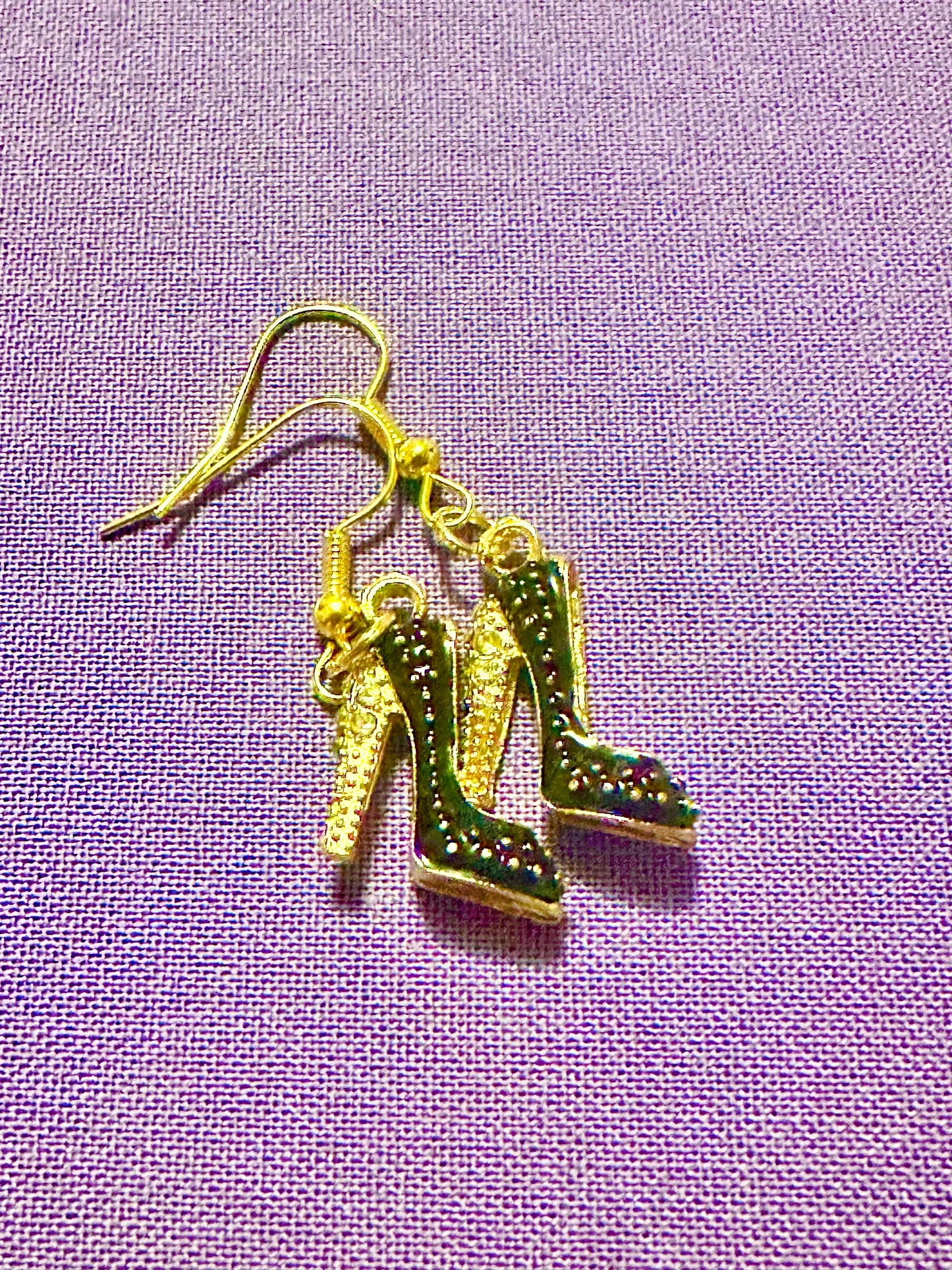 High Heel Dangle Earrings
