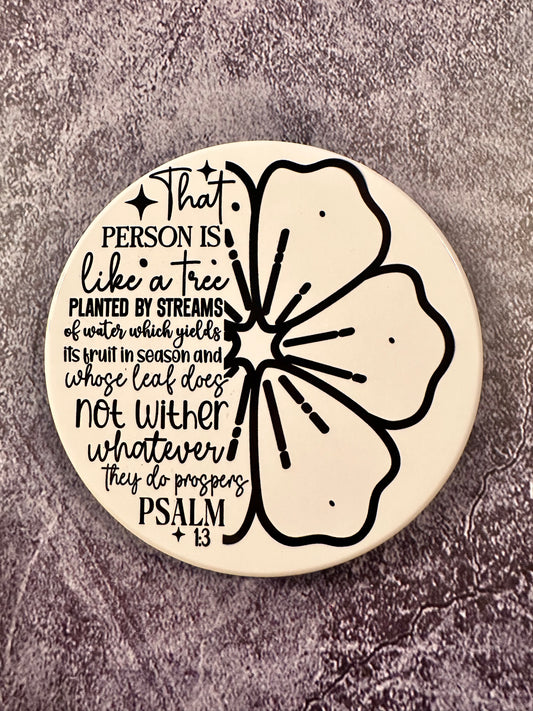 Inspirational Scripture Coaster Set