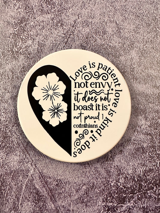 Inspirational Scripture Coaster Set