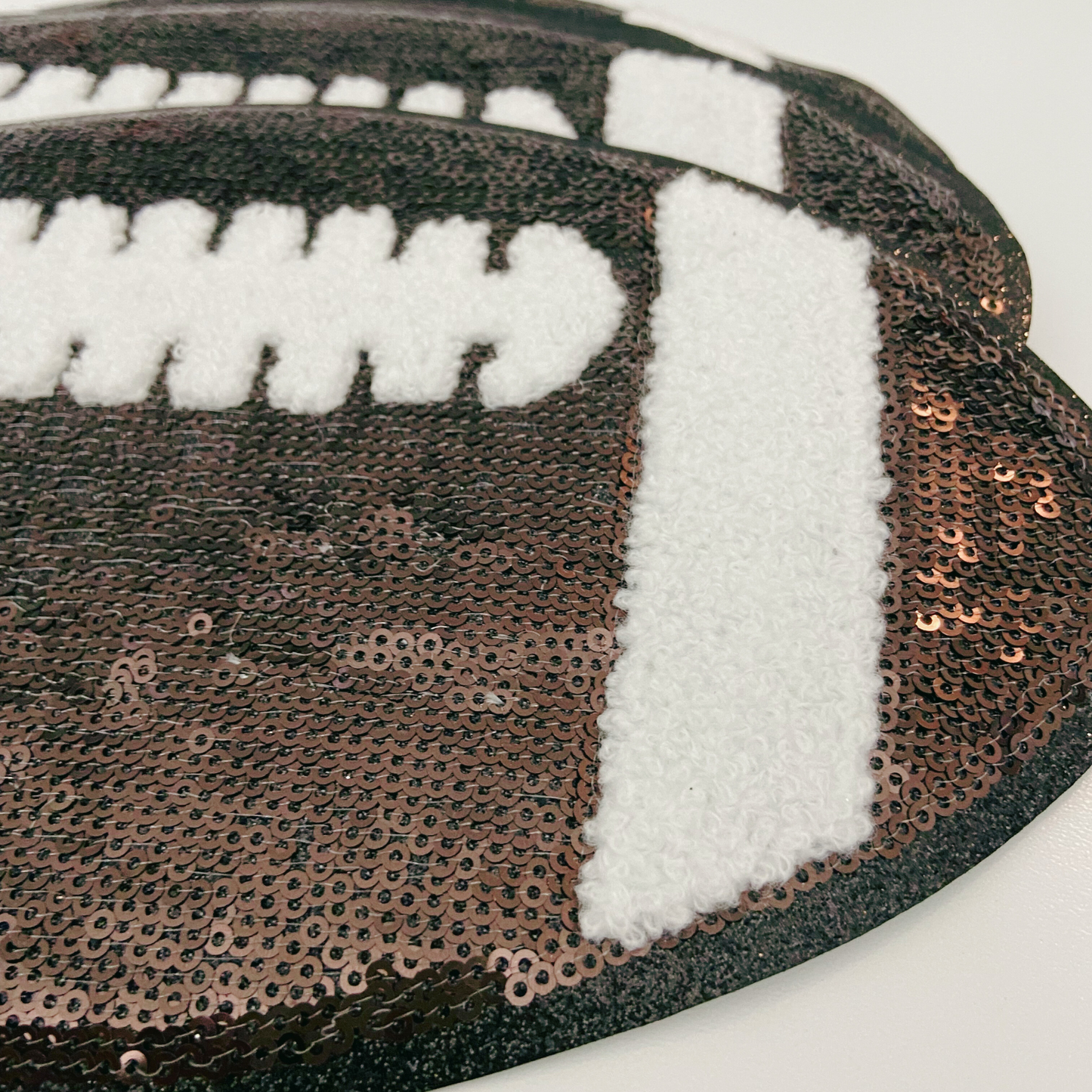 10" Football - SEQUIN Patch
