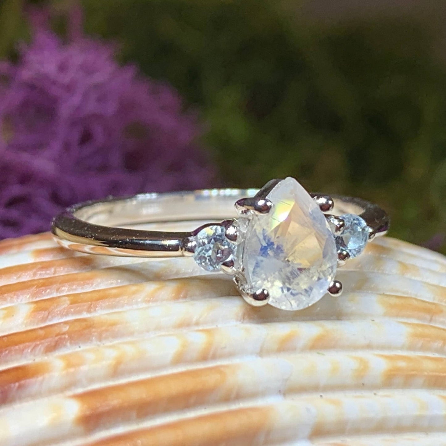 Rylena Moonstone Ring
