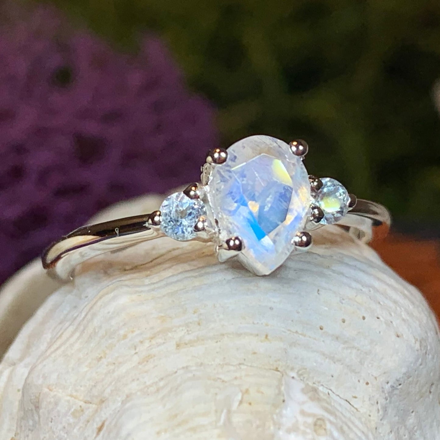 Rylena Moonstone Ring