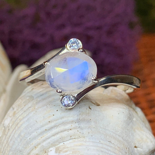 Lysandra Moonstone Ring