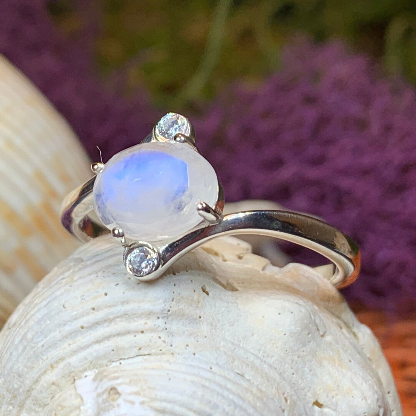 Lysandra Moonstone Ring