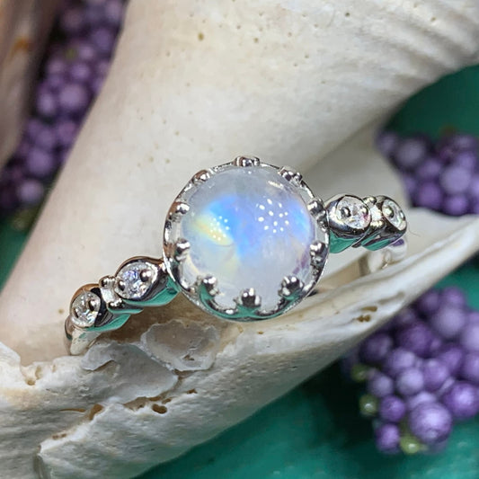 Elenore Moonstone Ring