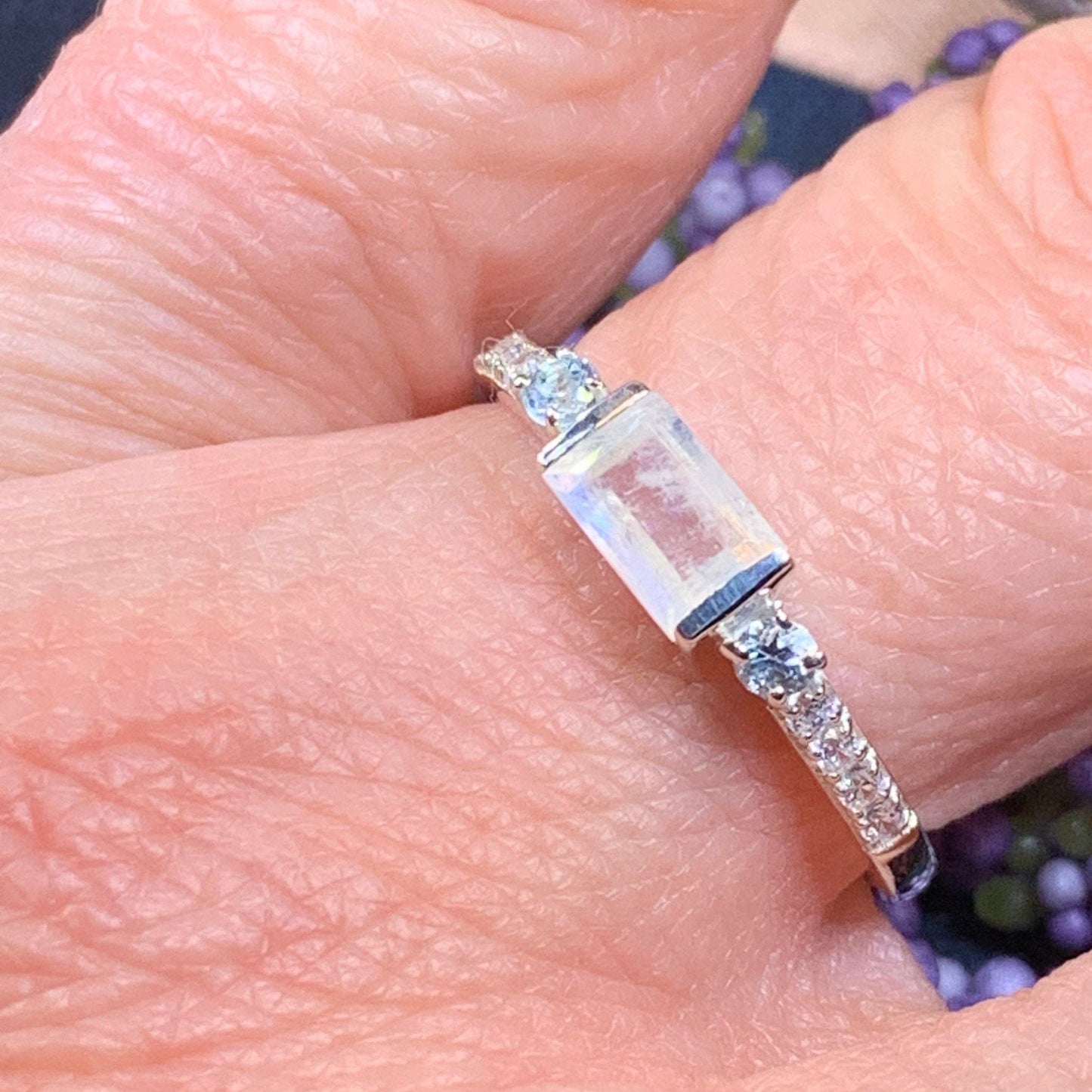 Nyna Moonstone Ring